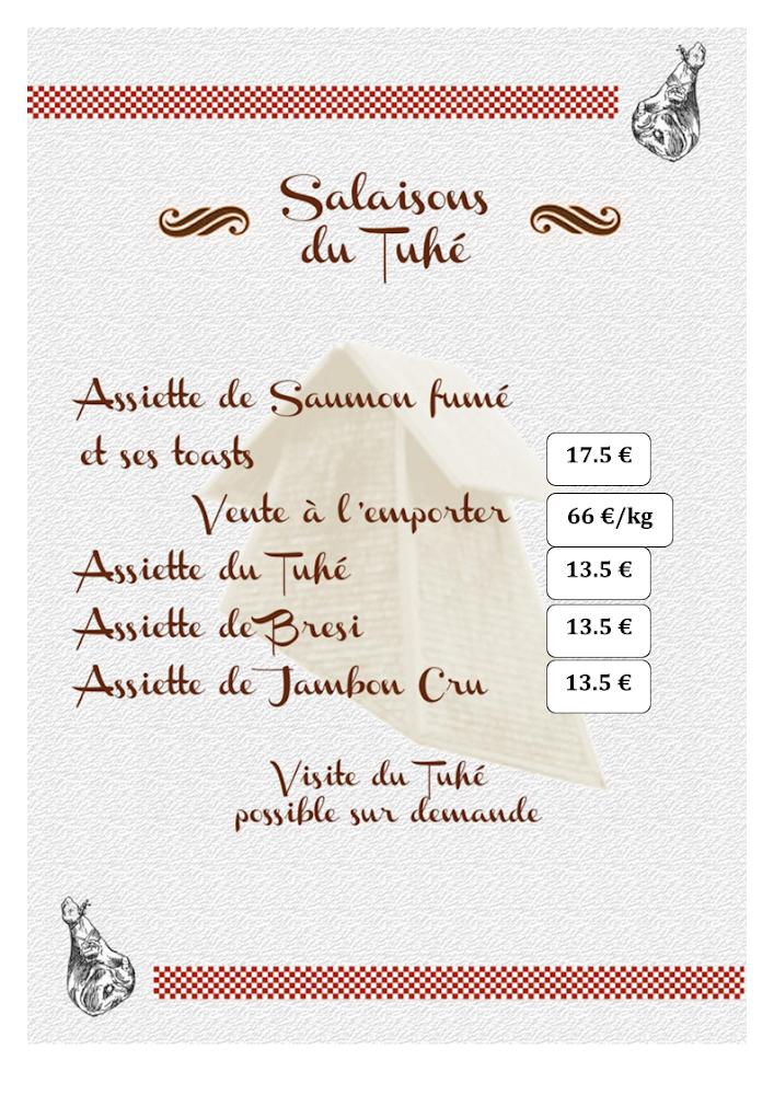 Restaurant du GEY - Menu Image 3